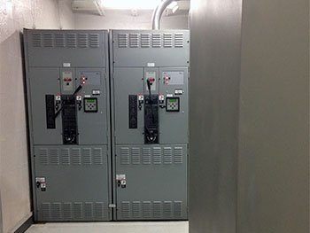 Power distribution switchgear in Southfield, Michigan